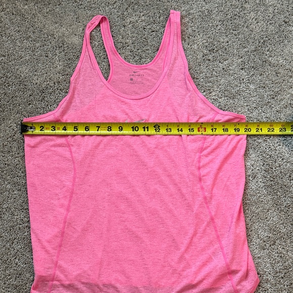 Nike Dri-FIT Pink Swoosh Workout Tank Top Women's Size XL - Picture 5 of 6